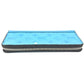 LOUIS VUITTON Long Wallet Purse M30467 Monogram canvas, Taiga leather blue Taigalama Zippy Wallet Vertical