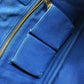 PRADA Tote Bag canvas blue Canapa L