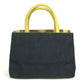 FENDI Handbag 8BH253 Denim, Leather blue Petit Twojours Petit Twojours