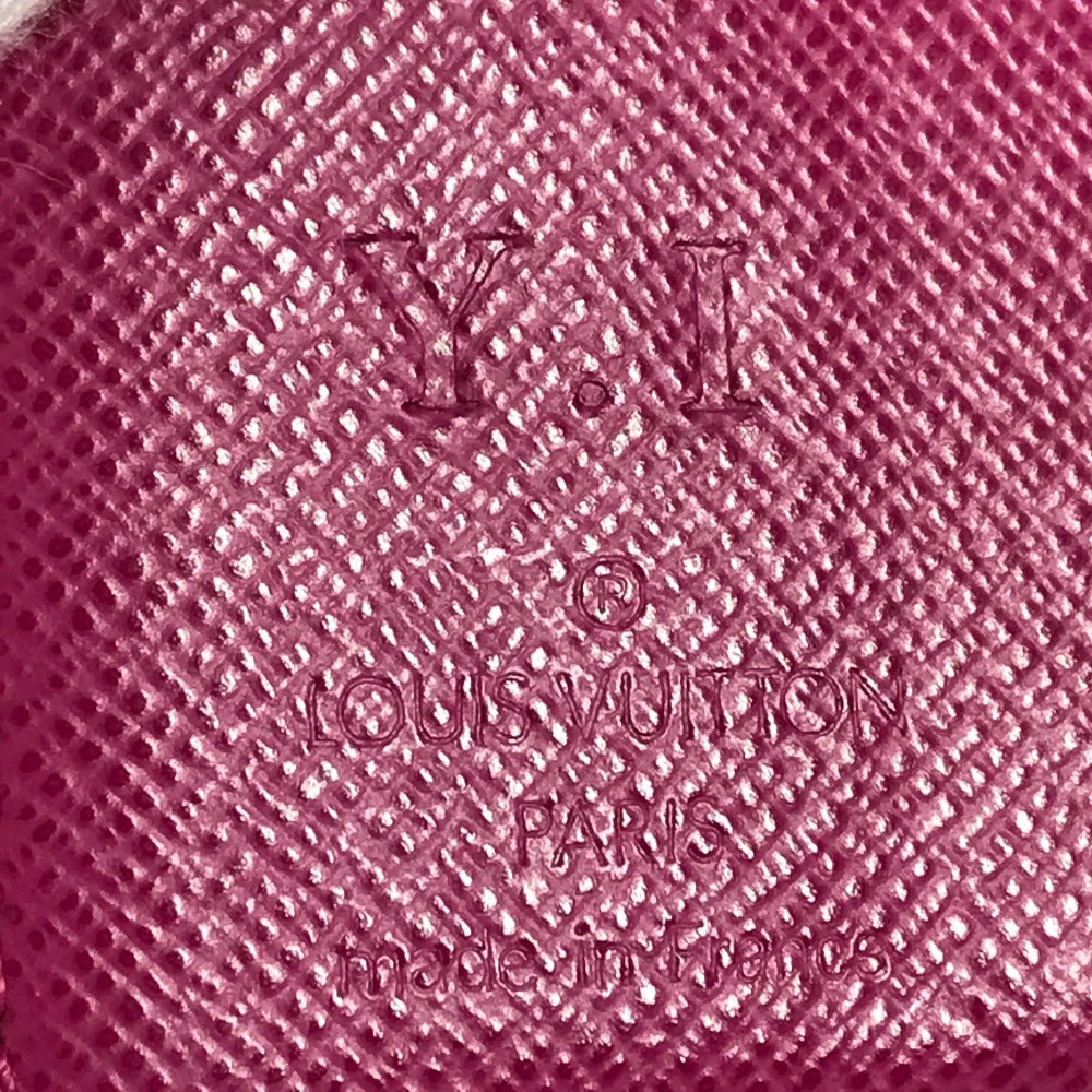 LOUIS VUITTON Folded wallet M95188 Monogram canvas pink Monogram Perfo Compact zip