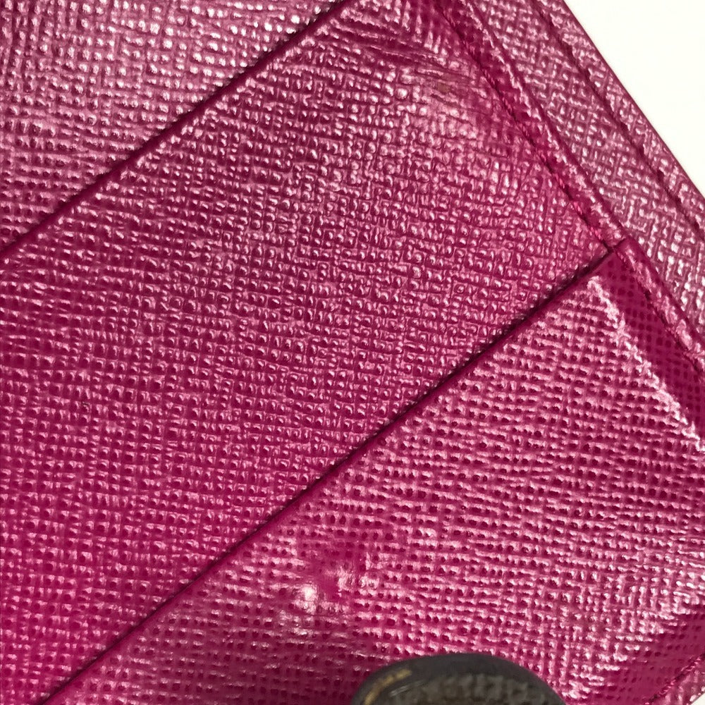 LOUIS VUITTON Folded wallet M95188 Monogram canvas pink Monogram Perfo Compact zip