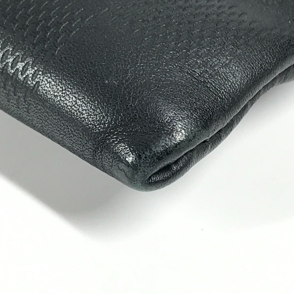 LOUIS VUITTON Clutch bag N60502 Damier Infini Leather , Damier Graphite Canvas black Damier Infinie Graphite Pochette To Go