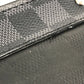 LOUIS VUITTON Clutch bag N60502 Damier Infini Leather , Damier Graphite Canvas black Damier Infinie Graphite Pochette To Go