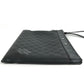 LOUIS VUITTON Clutch bag N60502 Damier Infini Leather , Damier Graphite Canvas black Damier Infinie Graphite Pochette To Go