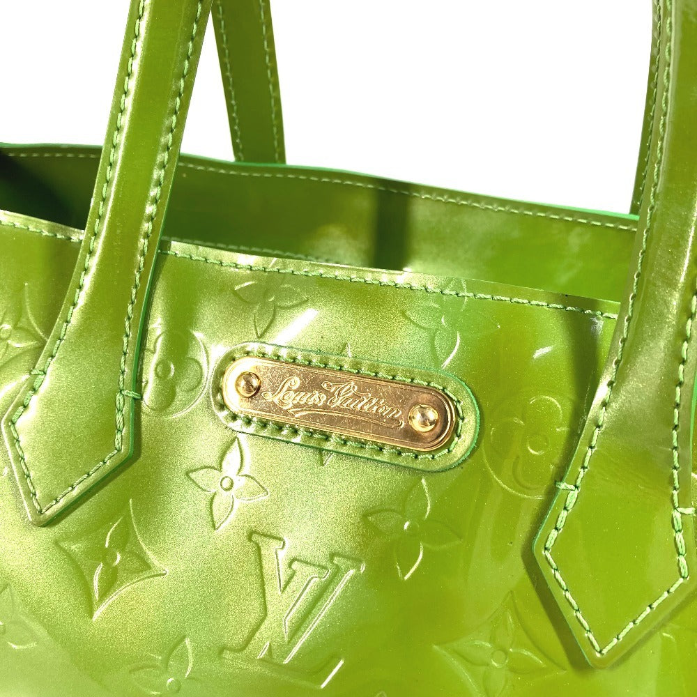 LOUIS VUITTON Handbag M93645 Monogram Vernis Canvas green Monogram Vernis Wilshire Boulevard
