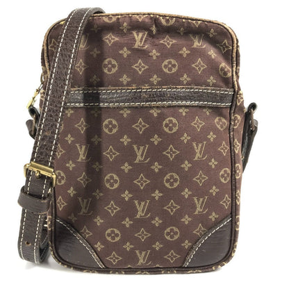 LOUIS VUITTON Shoulder Bag M95228 Monogram Mini-LinCanvas Brown Monogram mini run Danube