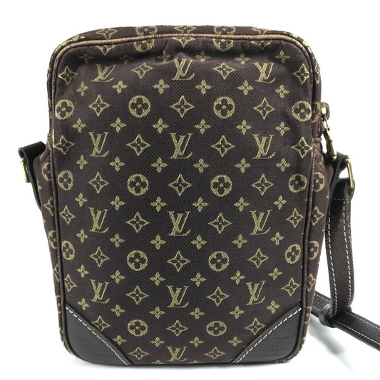 LOUIS VUITTON Shoulder Bag M95228 Monogram Mini-LinCanvas Brown Monogram mini run Danube