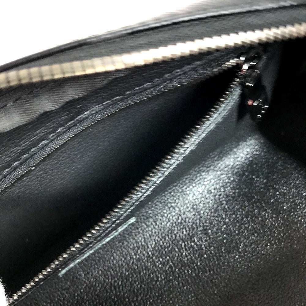 LOUIS VUITTON business bag M46354 leather black Monogram Eclipse Dop kit