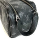 LOUIS VUITTON business bag M46354 leather black Monogram Eclipse Dop kit
