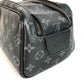 LOUIS VUITTON business bag M46354 leather black Monogram Eclipse Dop kit