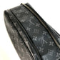 LOUIS VUITTON business bag M46354 leather black Monogram Eclipse Dop kit