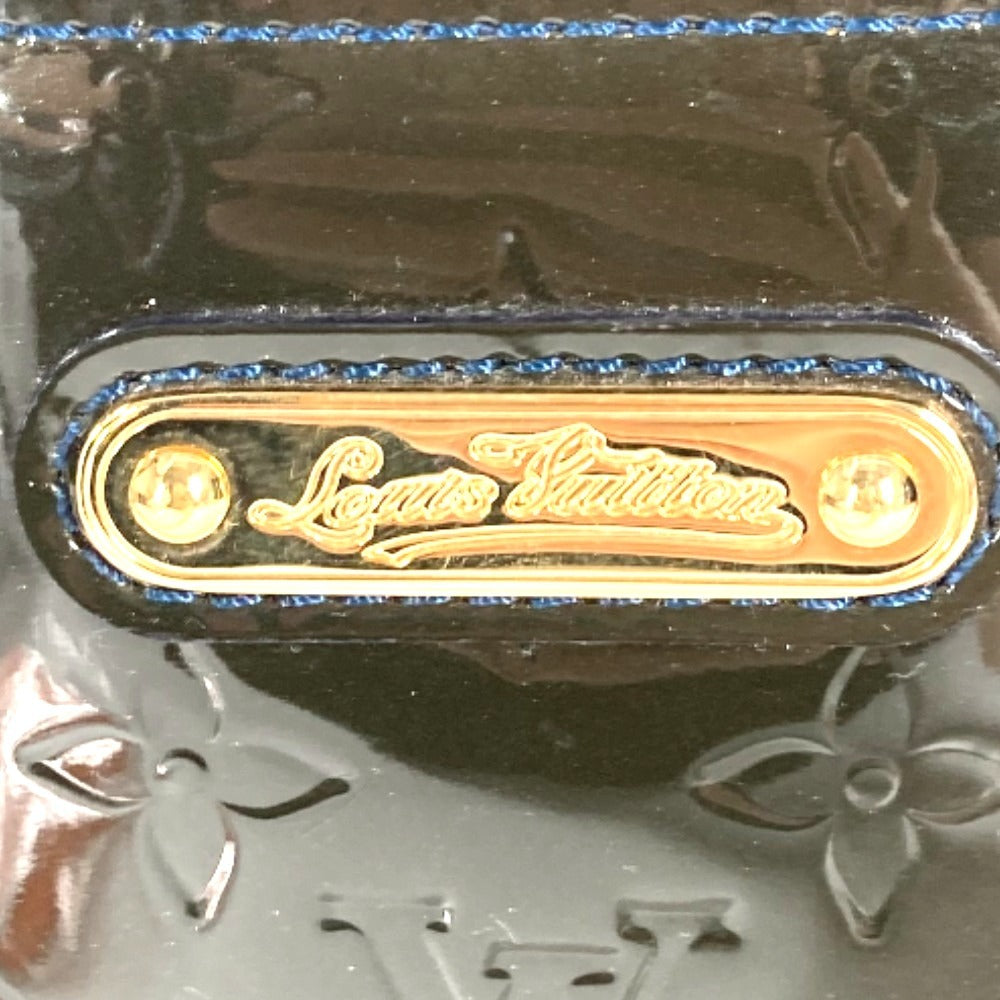 LOUIS VUITTON Shoulder Bag M91439 Monogram Vernis Navy Monogram Vernis Wilshire MM Wilshire MM