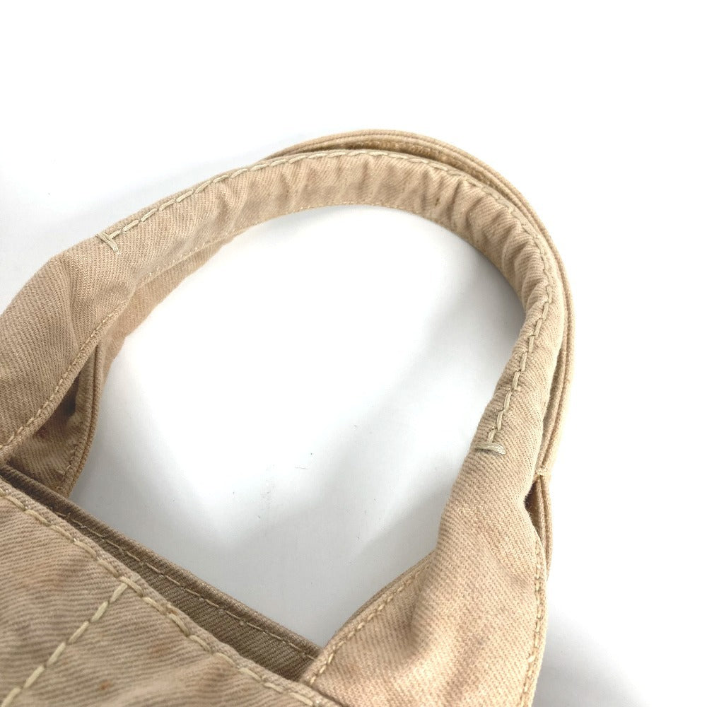 PRADA Handbag B1877B canvas beige Canapa