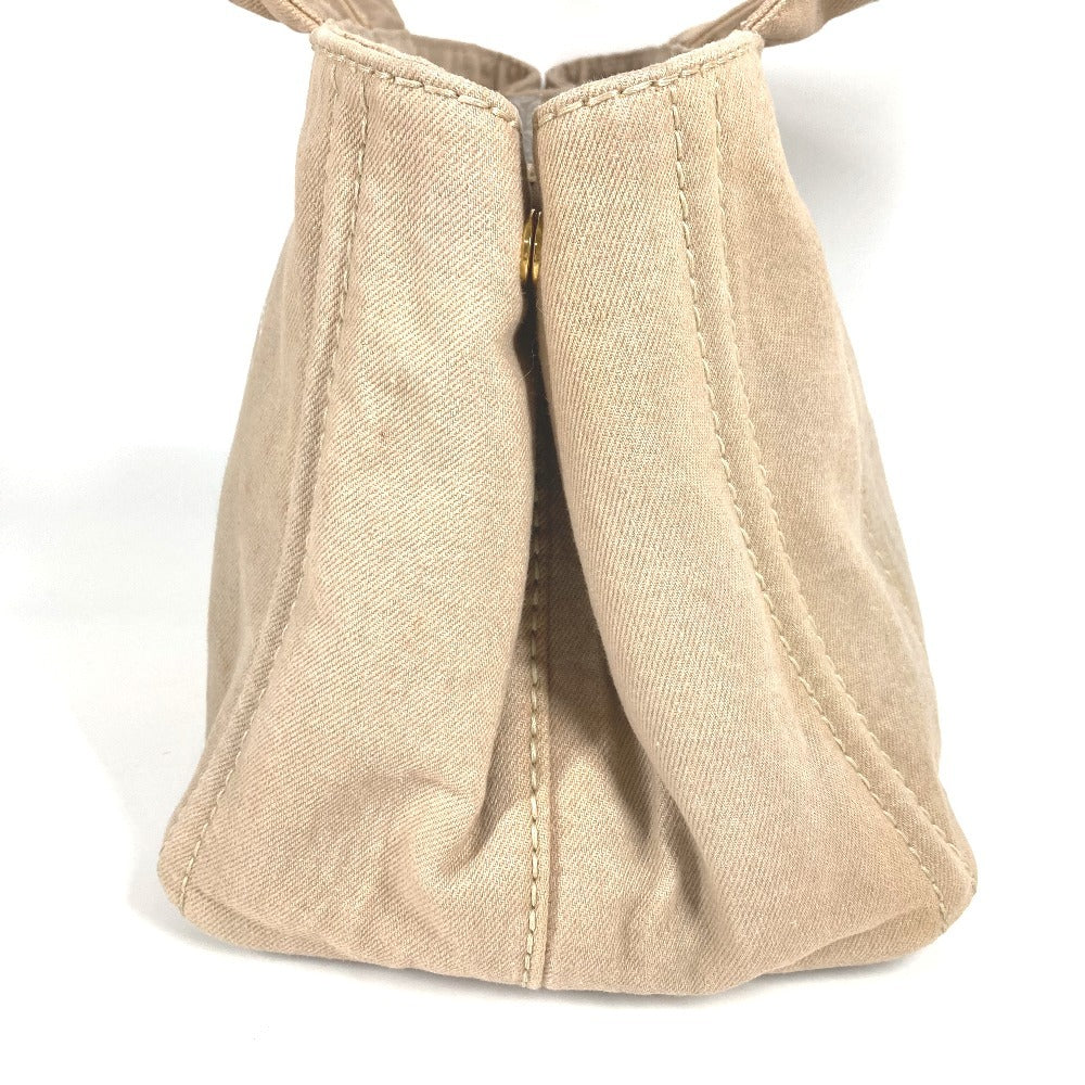 PRADA Handbag B1877B canvas beige Canapa