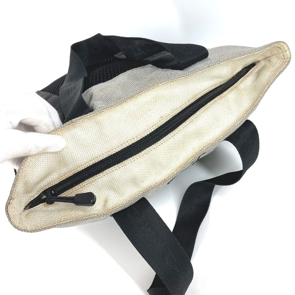 CHANEL Shoulder Bag Nylon black Sports CC COCO Mark logo mesh