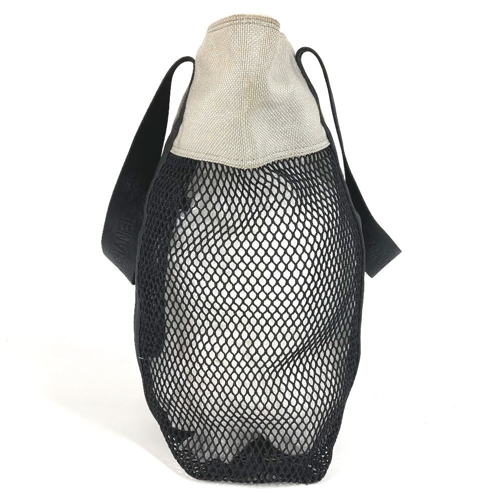 CHANEL Shoulder Bag Nylon black Sports CC COCO Mark logo mesh