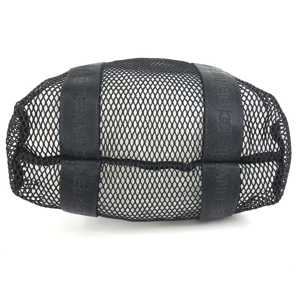 CHANEL Shoulder Bag Nylon black Sports CC COCO Mark logo mesh