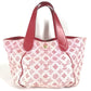 LOUIS VUITTON Shoulder Bag M95984 Leather / canvas pink Beach Line Monogram Cabas Ipanema PM Cabas Ipanema PM