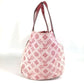 LOUIS VUITTON Shoulder Bag M95984 Leather / canvas pink Beach Line Monogram Cabas Ipanema PM Cabas Ipanema PM