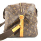LOUIS VUITTON Boston Duffel bag M40477 Monogram canvas Brown Monogram Weekender GM