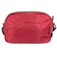 PRADA Shoulder Bag Leather / nylon Red Triangle logo plate