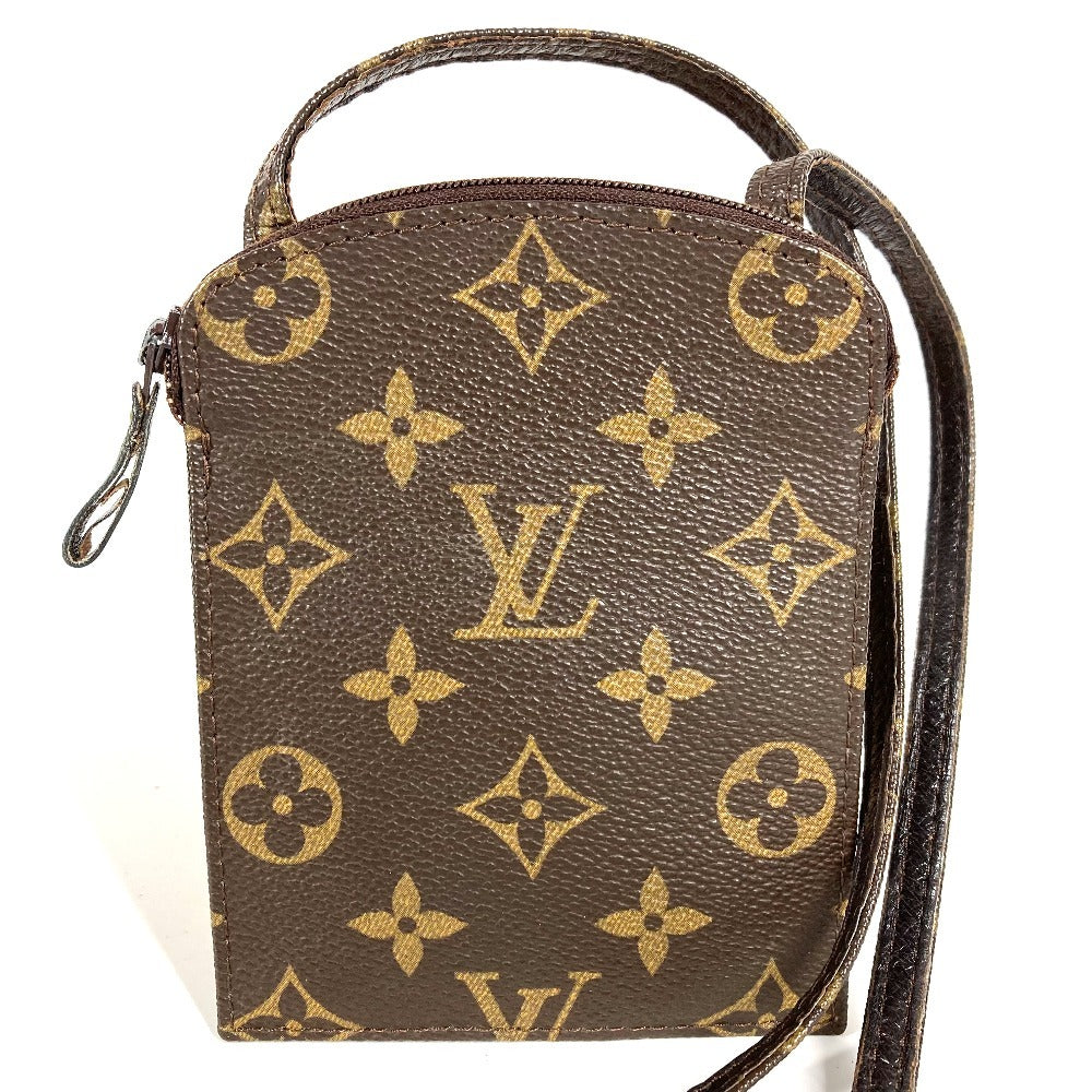 LOUIS VUITTON Shoulder Bag M45484 Monogram canvas Brown Monogram Pochette Secret