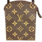 LOUIS VUITTON Shoulder Bag M45484 Monogram canvas Brown Monogram Pochette Secret