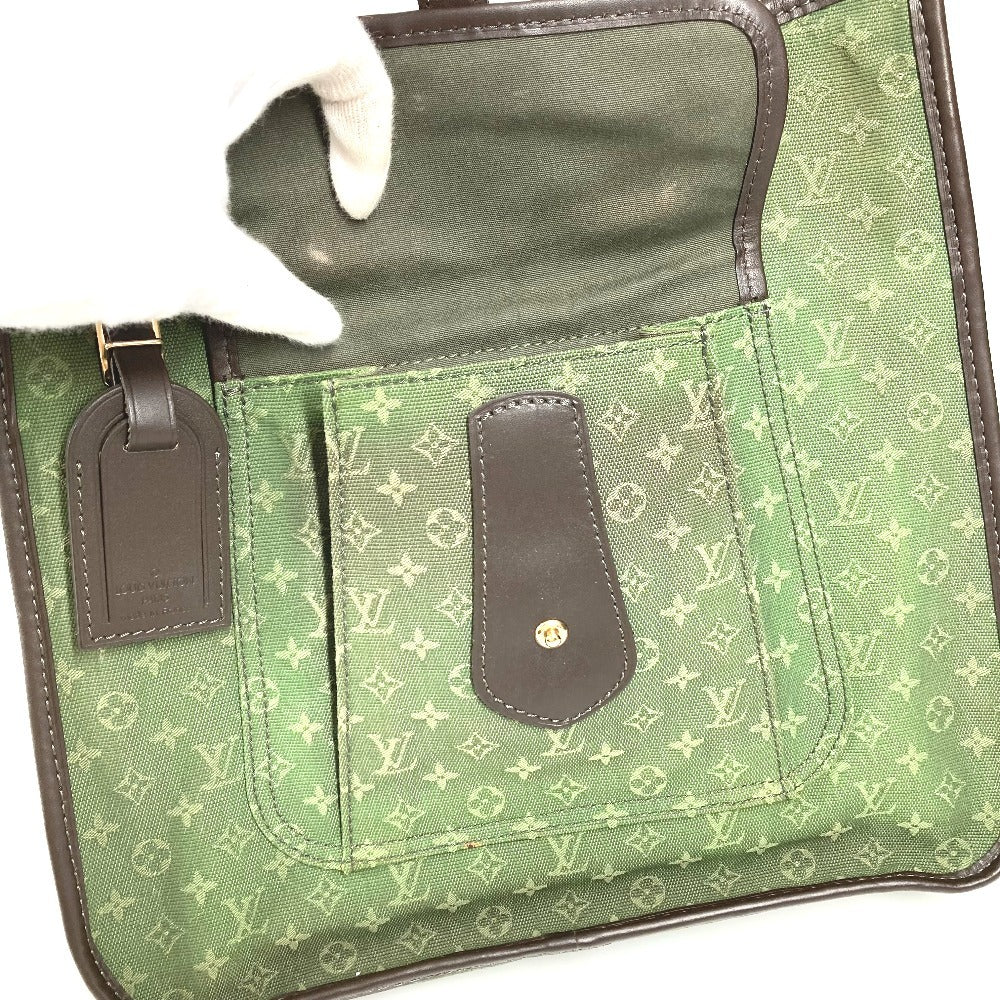 LOUIS VUITTON Shoulder Bag M92322 Monogram mini canvas khaki Monogram mini Besace Mary Kate