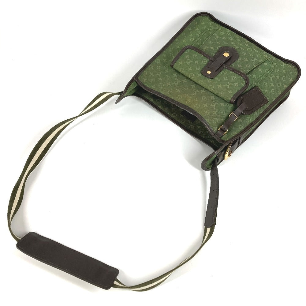 LOUIS VUITTON Shoulder Bag M92322 Monogram mini canvas khaki Monogram mini Besace Mary Kate