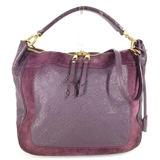 LOUIS VUITTON Shoulder Bag M40583 Monogram Ann Platt Leather purple Monogram Ann Platt Oda Shoes PM Oda Shoes PM