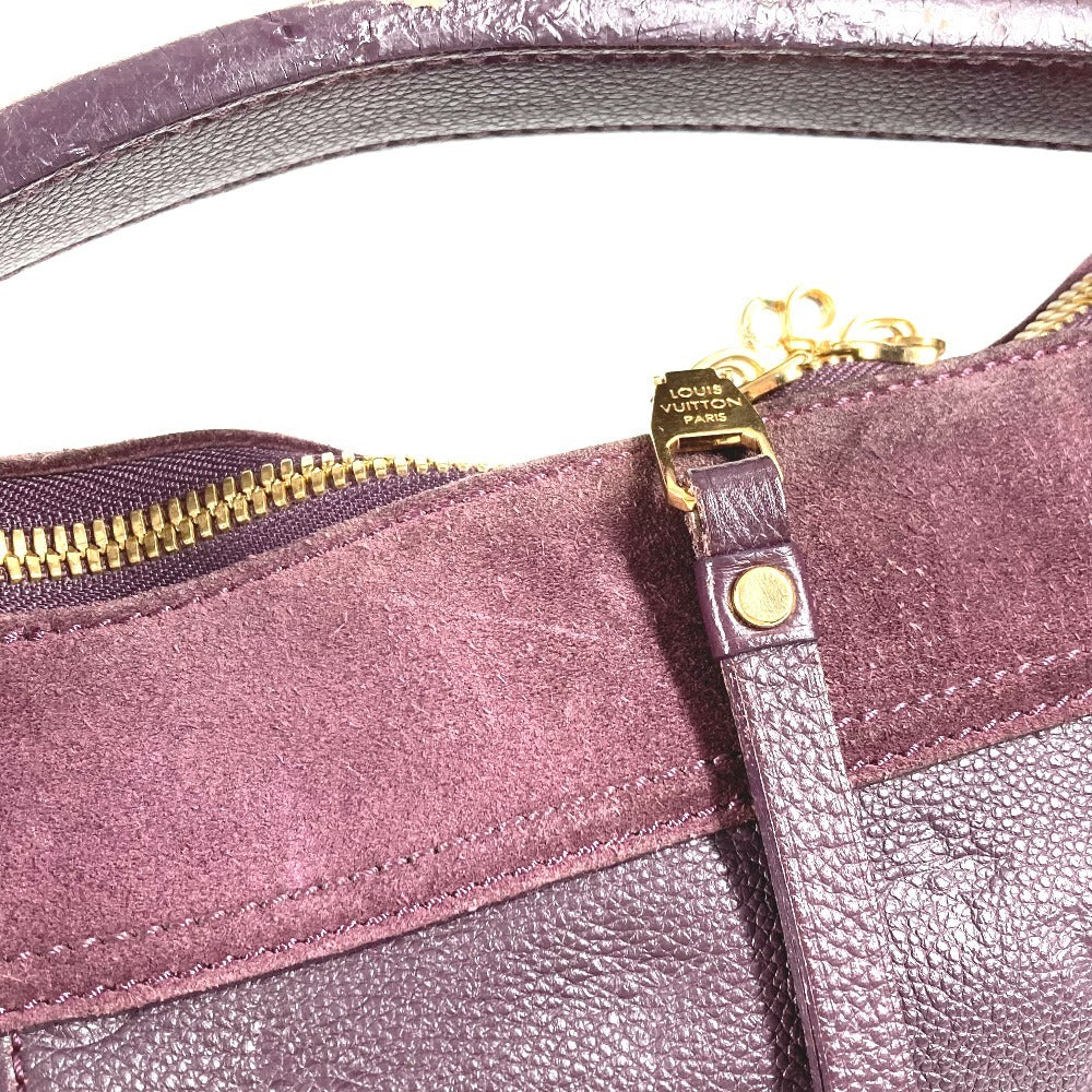 LOUIS VUITTON Shoulder Bag M40583 Monogram Ann Platt Leather purple Monogram Ann Platt Oda Shoes PM Oda Shoes PM