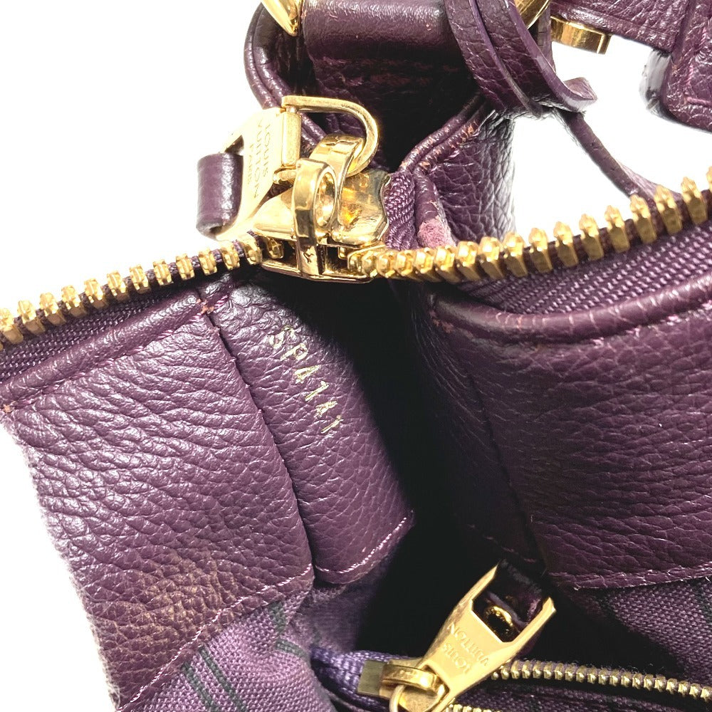 LOUIS VUITTON Shoulder Bag M40583 Monogram Ann Platt Leather purple Monogram Ann Platt Oda Shoes PM Oda Shoes PM