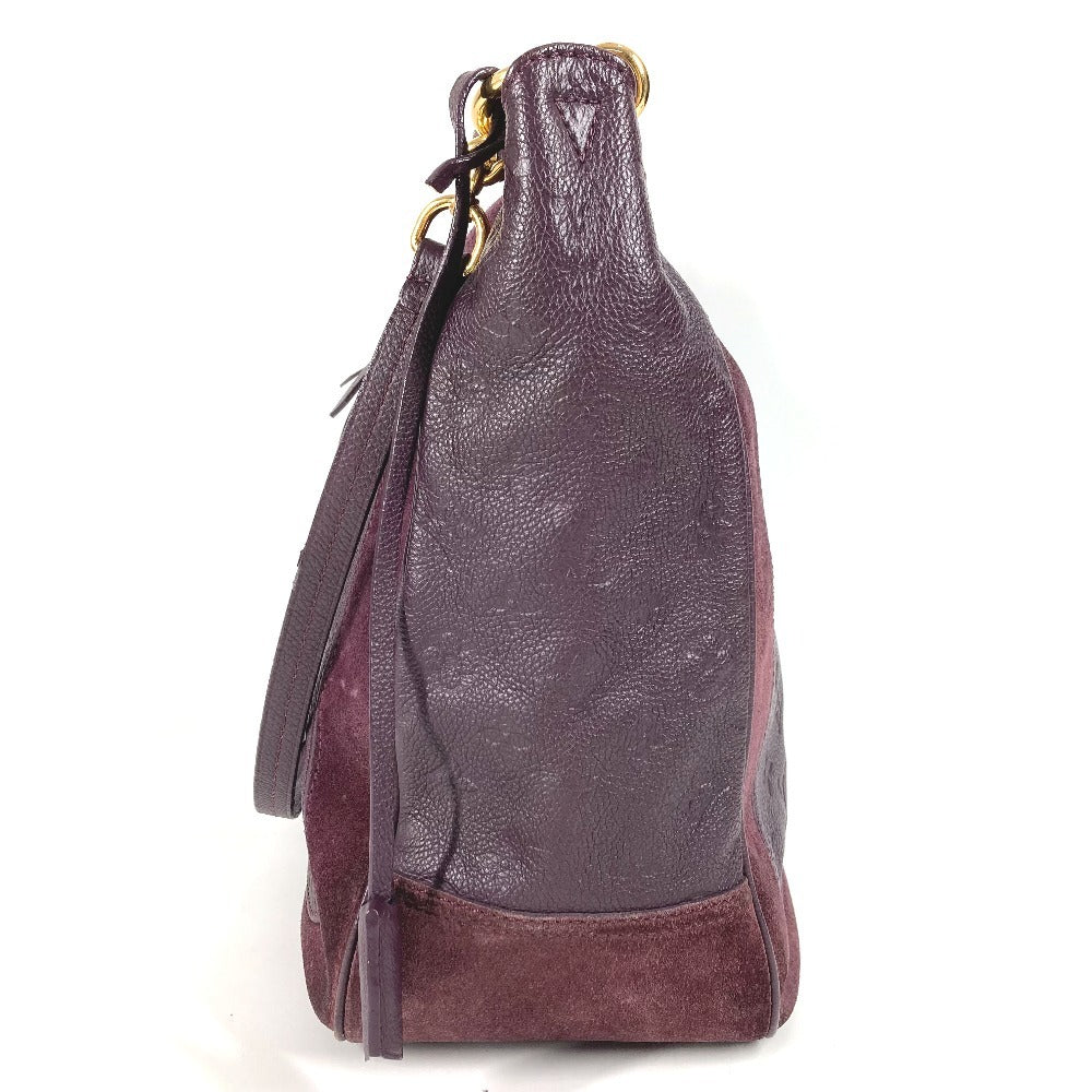 LOUIS VUITTON Shoulder Bag M40583 Monogram Ann Platt Leather purple Monogram Ann Platt Oda Shoes PM Oda Shoes PM