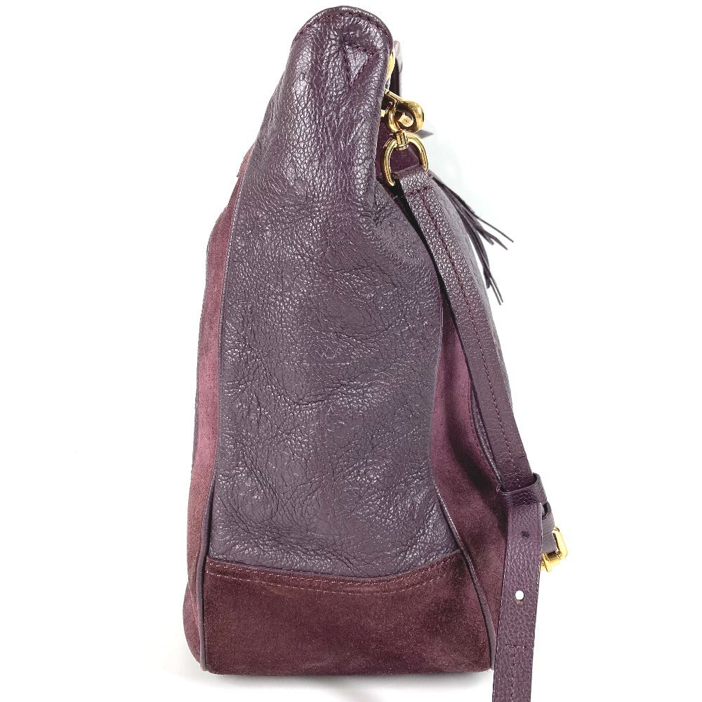LOUIS VUITTON Shoulder Bag M40583 Monogram Ann Platt Leather purple Monogram Ann Platt Oda Shoes PM Oda Shoes PM