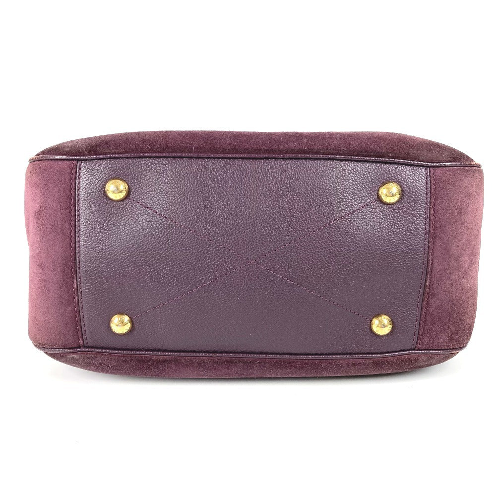 LOUIS VUITTON Shoulder Bag M40583 Monogram Ann Platt Leather purple Monogram Ann Platt Oda Shoes PM Oda Shoes PM