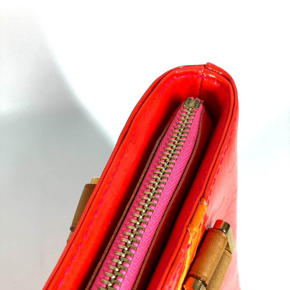 LOUIS VUITTON Shoulder Bag M91933 Monogram Vernis Canvas pink Monogram Vernis Fluo Houston