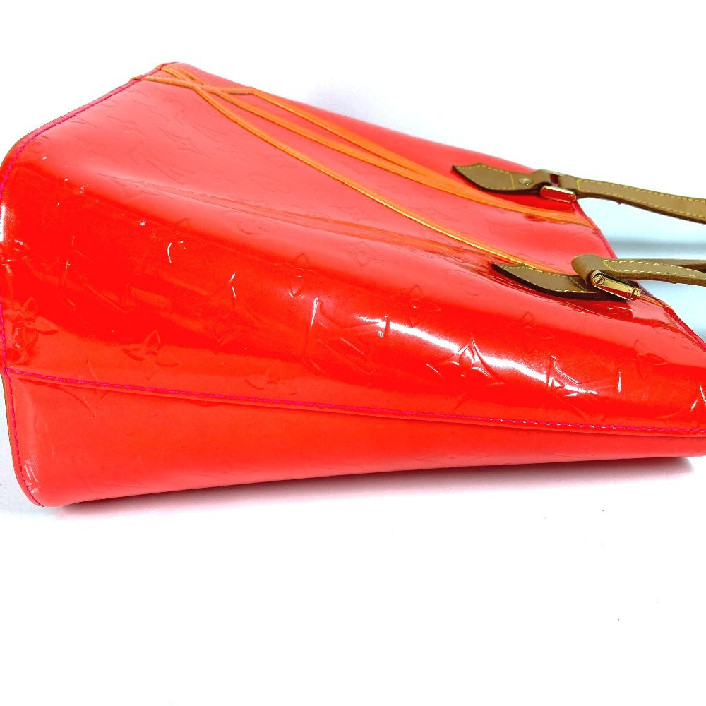 LOUIS VUITTON Shoulder Bag M91933 Monogram Vernis Canvas pink Monogram Vernis Fluo Houston