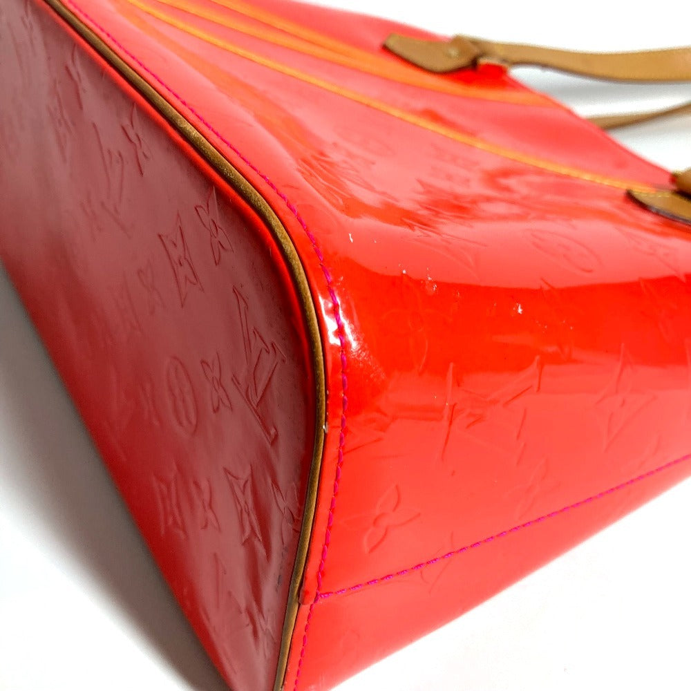 LOUIS VUITTON Shoulder Bag M91933 Monogram Vernis Canvas pink Monogram Vernis Fluo Houston