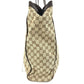 GUCCI Shoulder Bag 152601 GG canvas / leather beige GG logo