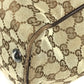 GUCCI Shoulder Bag 152601 GG canvas / leather beige GG logo