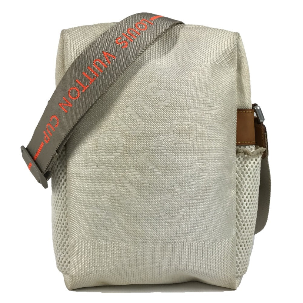 LOUIS VUITTON Shoulder Bag M80637 Damier Jean Canvas white Damier Geant Louis Vuitton Cup LVCUP Weatherly