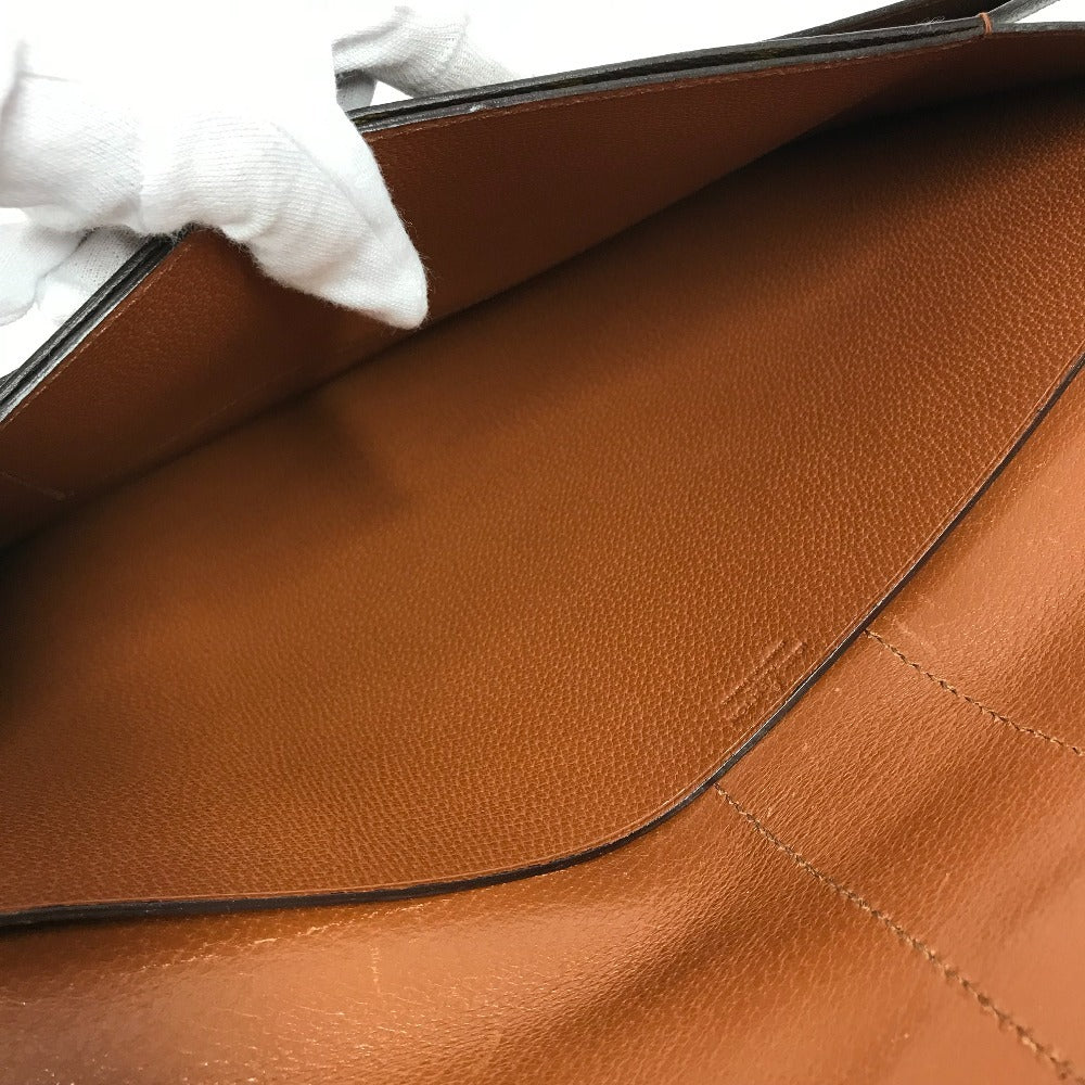 LOUIS VUITTON Clutch bag Monogram canvas Brown Monogram Posh Diplomat Homme