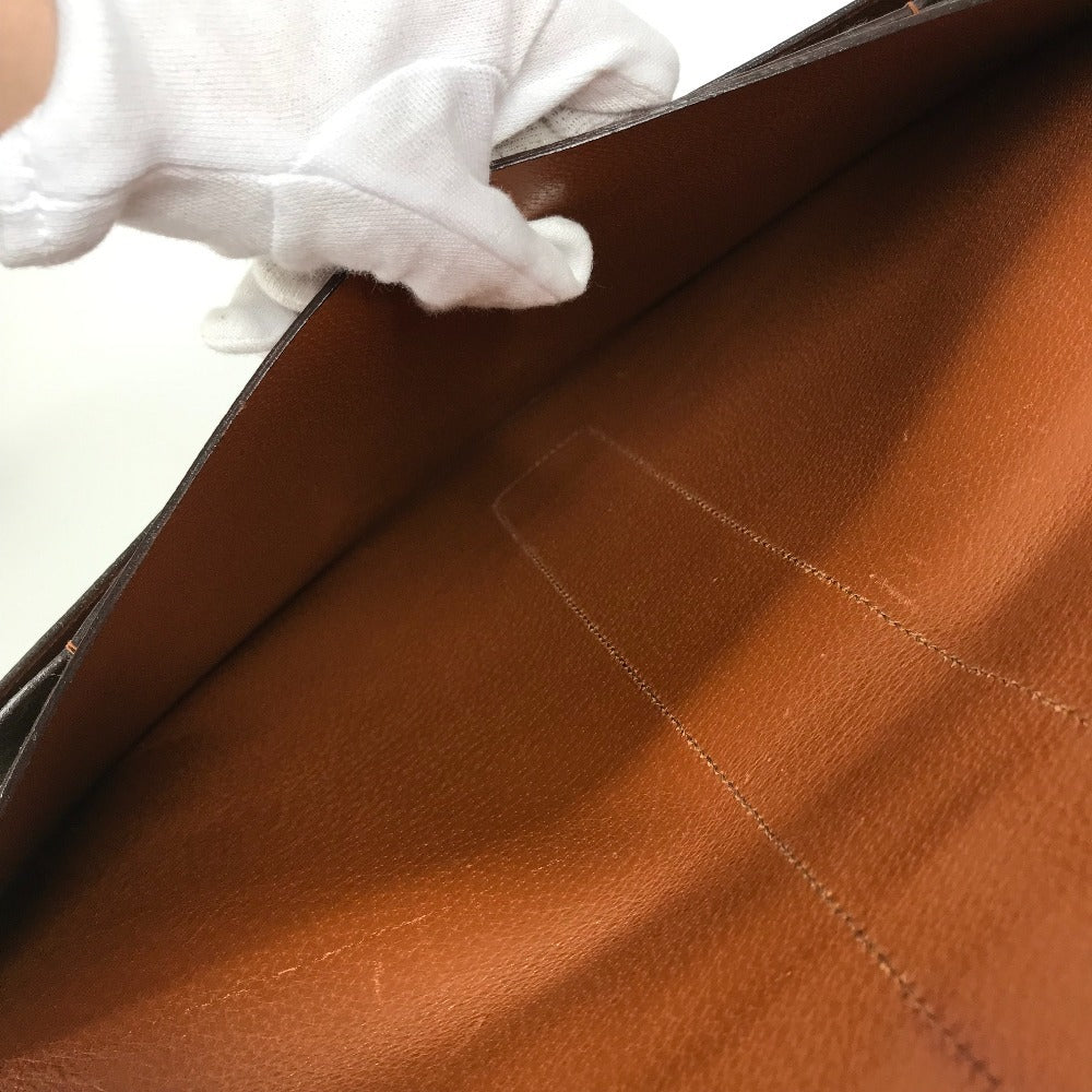 LOUIS VUITTON Clutch bag Monogram canvas Brown Monogram Posh Diplomat Homme