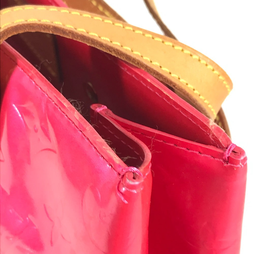 LOUIS VUITTON Tote Bag M91227 Monogram Vernis pink Monogram Vernis Lead MM Lead MM