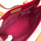 LOUIS VUITTON Tote Bag M91227 Monogram Vernis pink Monogram Vernis Lead MM Lead MM