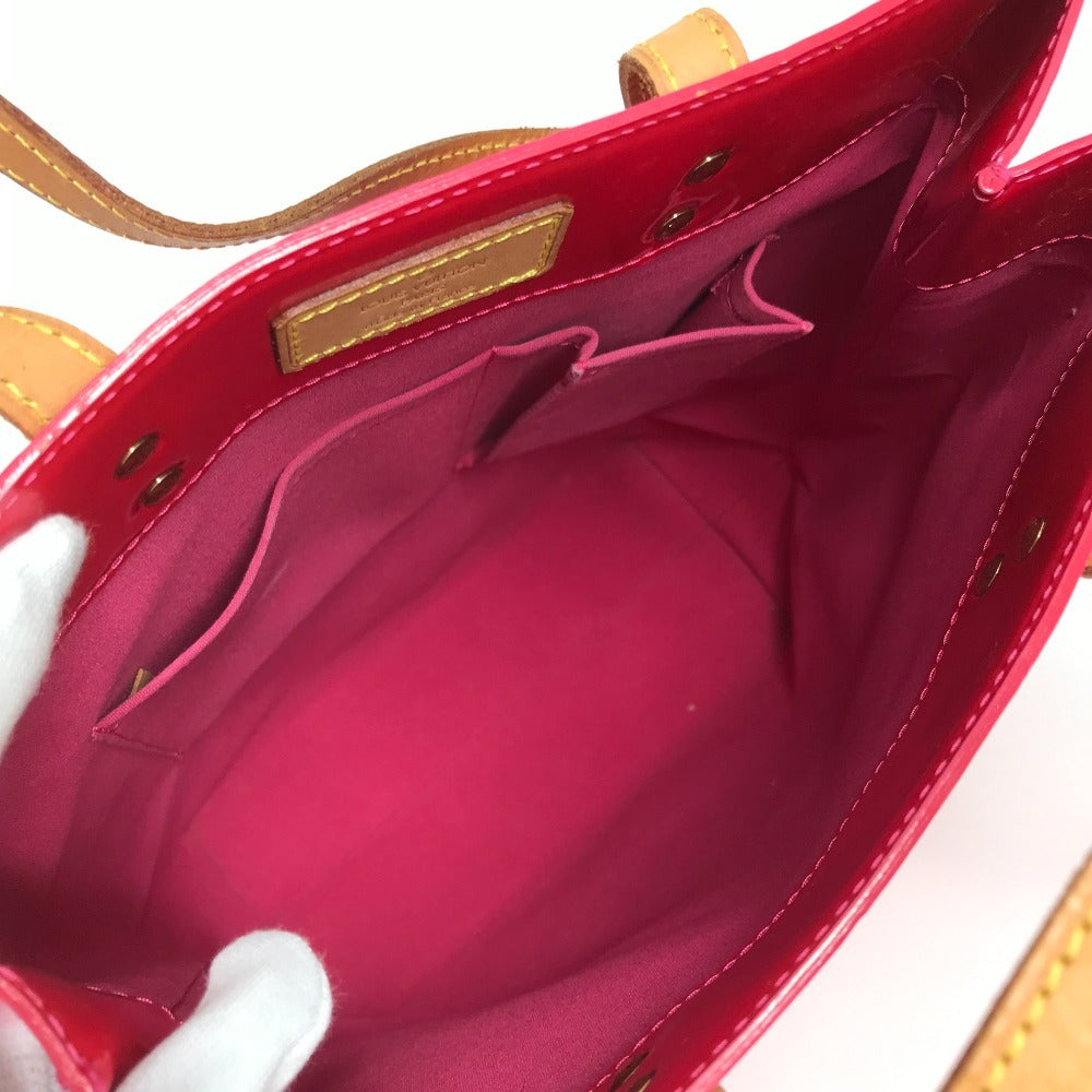 LOUIS VUITTON Tote Bag M91227 Monogram Vernis pink Monogram Vernis Lead MM Lead MM