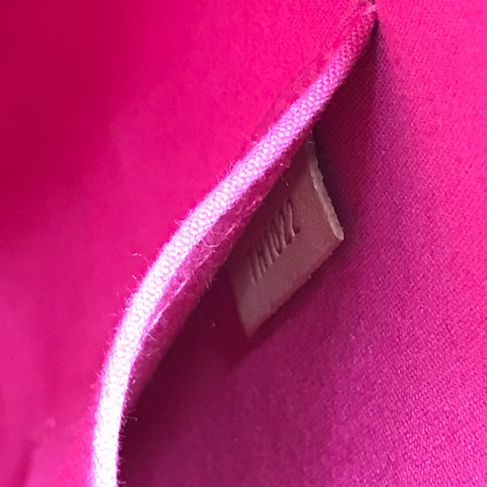 LOUIS VUITTON Tote Bag M91227 Monogram Vernis pink Monogram Vernis Lead MM Lead MM