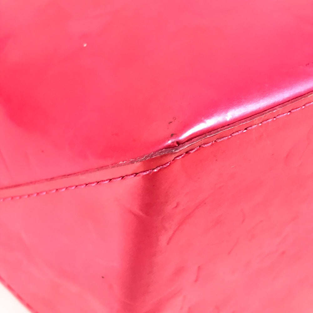 LOUIS VUITTON Tote Bag M91227 Monogram Vernis pink Monogram Vernis Lead MM Lead MM