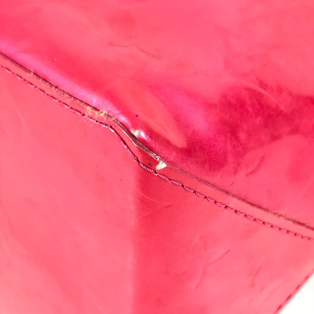 LOUIS VUITTON Tote Bag M91227 Monogram Vernis pink Monogram Vernis Lead MM Lead MM