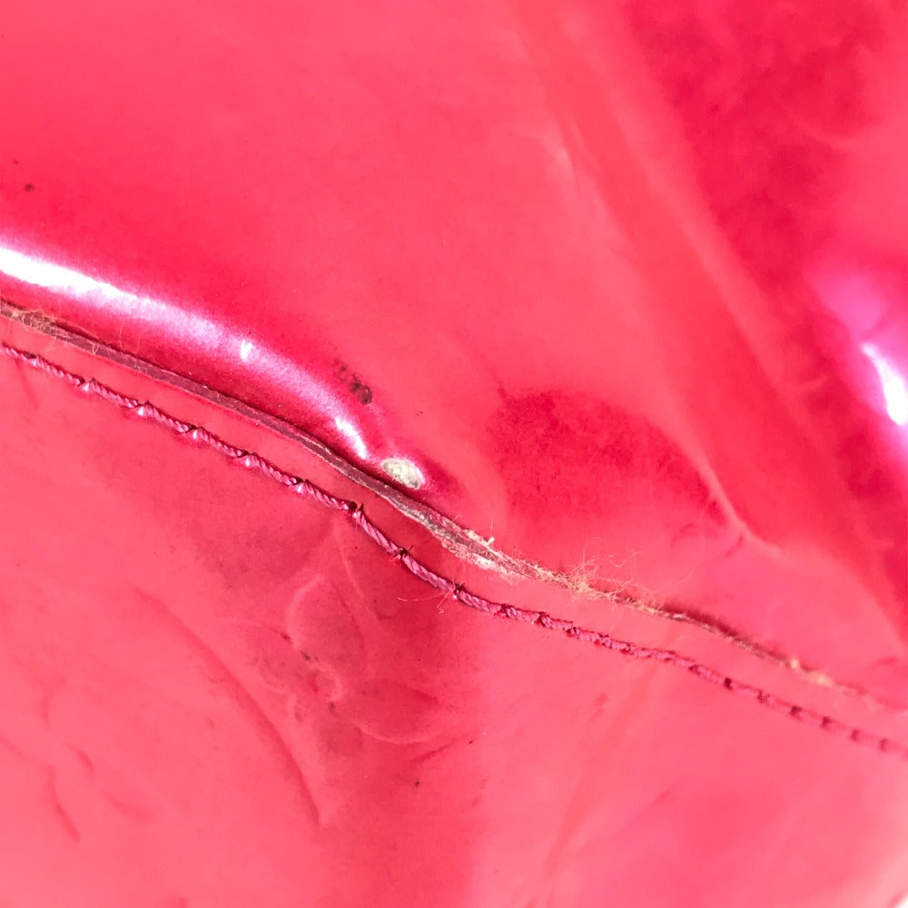 LOUIS VUITTON Tote Bag M91227 Monogram Vernis pink Monogram Vernis Lead MM Lead MM